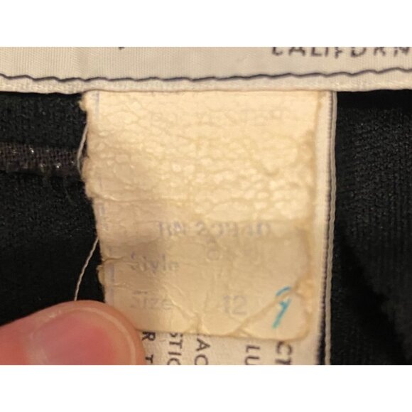 Fred Rothschild Vintage Sheath Dress With Fringe Size 12 - Picture 4 of 13